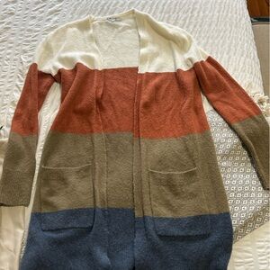 Madewell long cardigan sweater